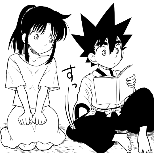 ninbyo0v0's tweet image. ここまでやっと来ましたん…(冬コミ原稿進捗)