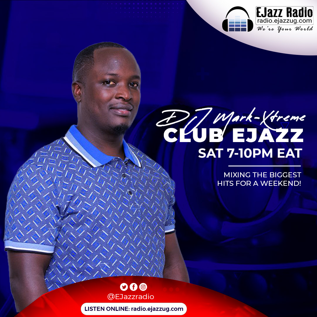 Mark-Xtreme is Live right now with #ClubEjazz on <a href="/ejazzradio/">EJazz Radio</a>

I am on set right now till 10pm EAT (East African Time). With New Music and some throwbacks Tunein : radio.ejazzug.com

#Hits #Hiphop #Rnb #GoodMusic #MixShow #RadioMix #saturday #saturdaynight