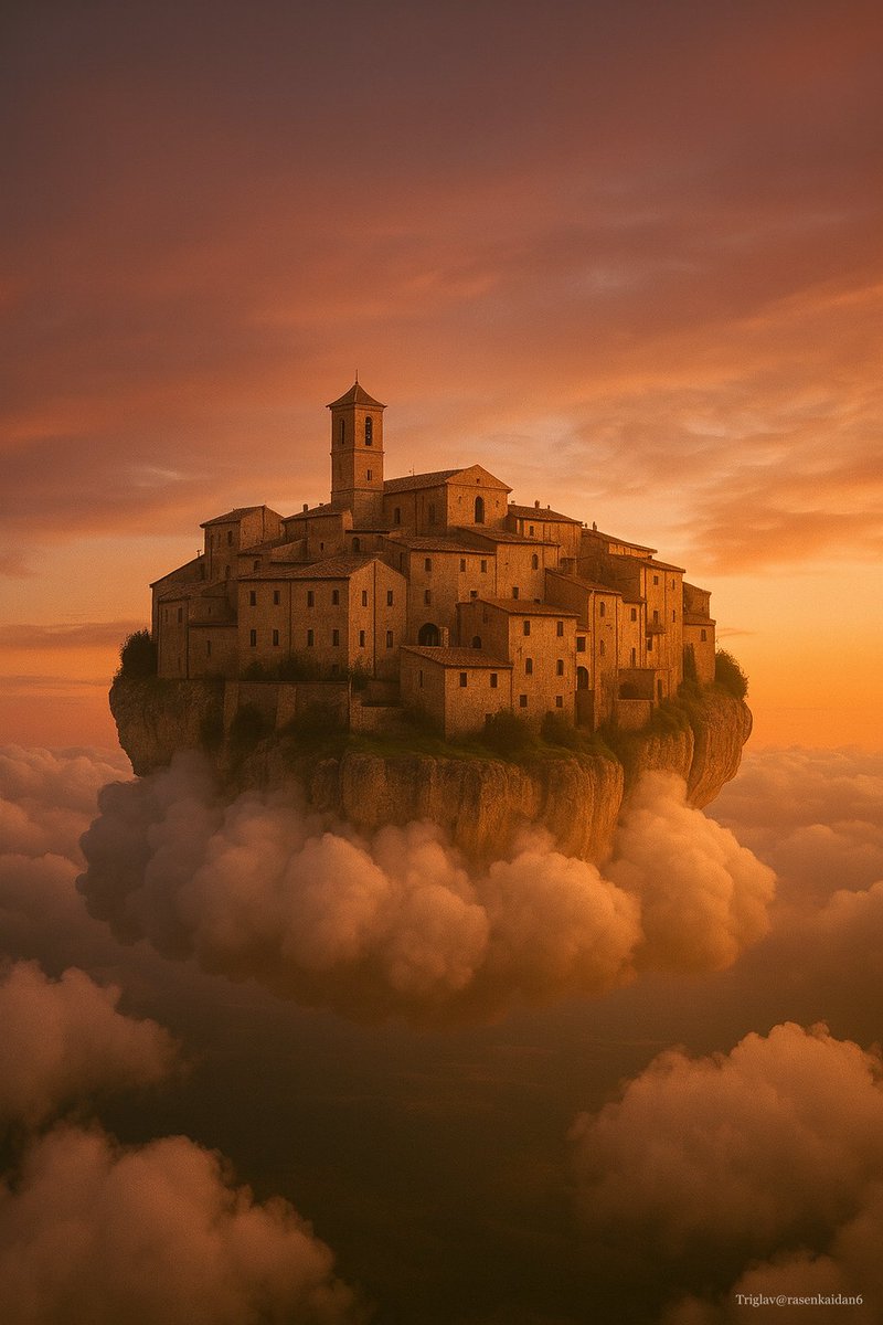 rasenkaidan6's tweet image. QT floating city ☁️
A kingdom drifting above the clouds
#chatgpt5