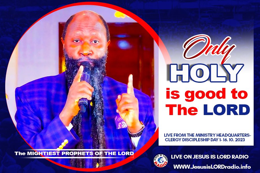 Hebrews 12
14 Make every effort to live in peace with all men and to be holy; without holiness no one will see the Lord.

#ChristJesusIsComing