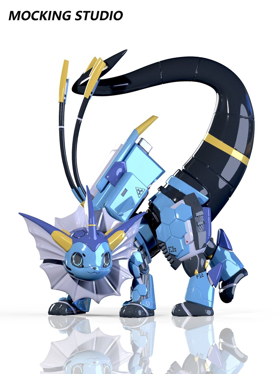 ✨ We're teaming up with Puffo Goods with a futuristic giveaway! ✨

One lucky winner will take home this amazing technological wonder, Mecha Vaporeon!

To enter the giveaway:
✨ Follow @OoCPokemonand and <a href="/PGoods42105/">Puffo Goods🐇</a>!
✨ Like, retweet and tag a friend in the comments!
✨ Leave a