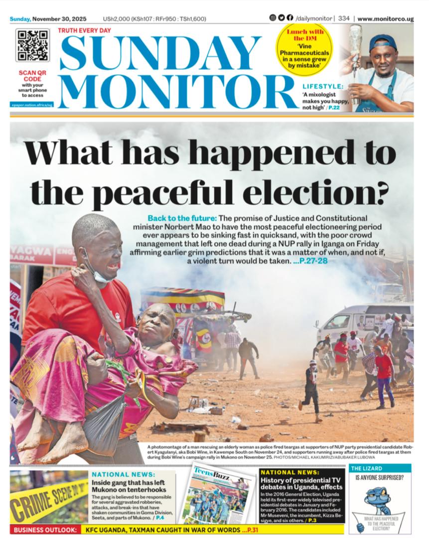 A very simple question ... 

■That and much more in your Sunday Monitor that's already on e-paper at: bit.ly/3JMGP8q