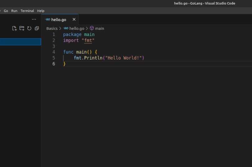 anjana_a_'s tweet image. Hello World! 👋

officially initiated into the #golang cult! 

 -&amp;gt; package main:tells Go this is an executable program
-&amp;gt; import &quot;fmt&quot; : need for standard I/O
-&amp;gt; func main() : magic begins

✨starting my golang series

#golang  #LearningToCode