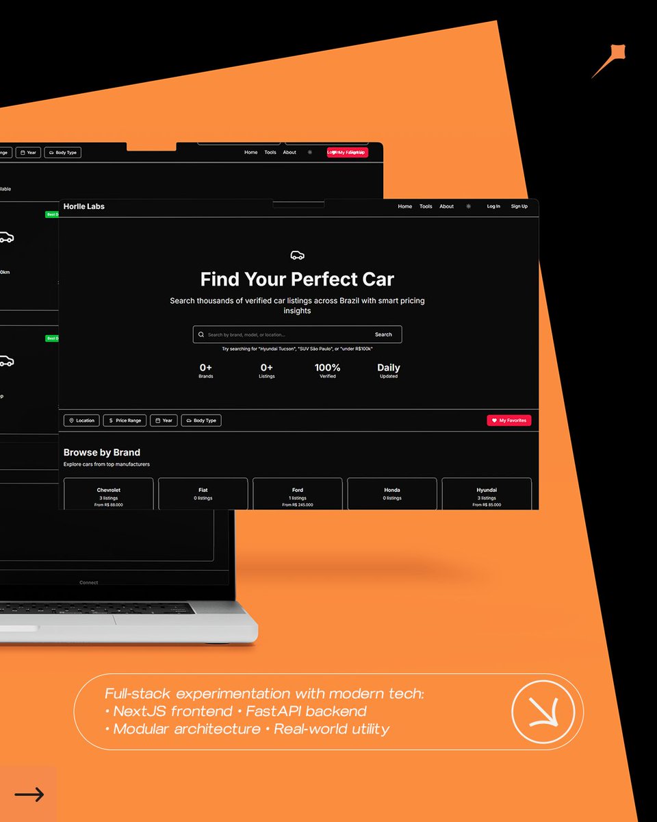 shapeflux's tweet photo. We developed this personal project using NextJS on the frontend and FastAPI on the backend.
The platform includes:
• Cars Directory for informed buying decisions
• Costs Manager for personal finance clarity
• Goals Calculator for goal tracking and allocation planning https://t.co/jAXyqEmv3g