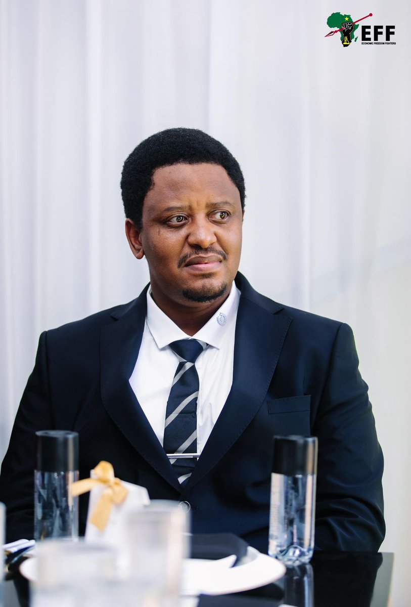 EFFSouthAfrica's tweet image. ♦️In Pictures♦️

The EFF Spokesperson’s, Commissars @Sinawo_Thambo and @MsaneThembi and Provincial Chairperson, Nkululeko Dunga at the Wedding Ceremony of EFF Councillor in Ekurhuleni Julius Mdluli in Katlehong, Gauteng 

Councillor Mdluli is a dedicated Fighter and we wish him…