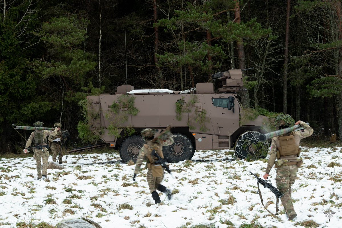 📍 Estonia | Defensive and anti-tank combat training🛡️
 
⚔️ The 🇫🇷 detachment within the allied force <a href="/Natobgest/">NATO Battlegroup Estonia</a> operating for the benefit of the involved partners
 
🫡  🇫🇷 and its NATO allies strenghtening their operational abilities. One common goal: to defend every inch of the