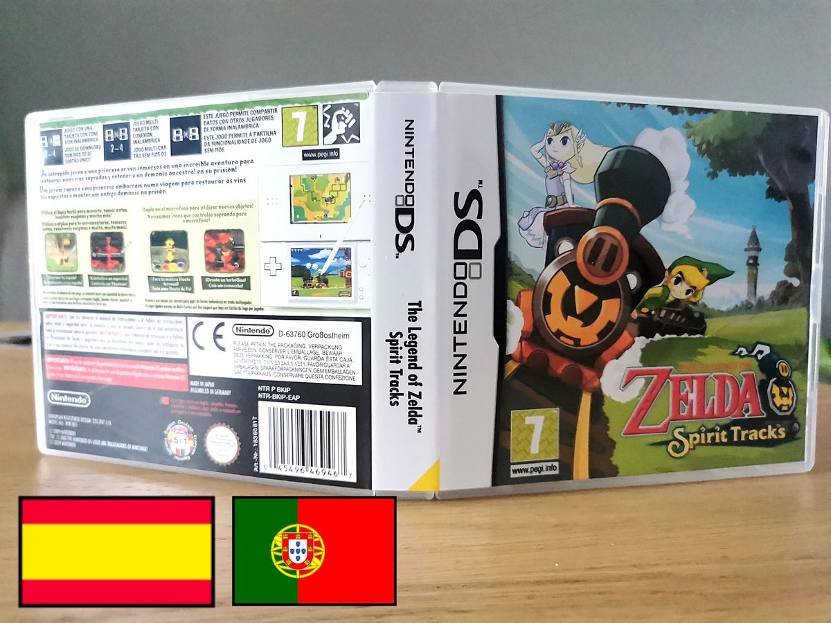 MyPalBox's tweet photo. Hi retrogamers ! 👋
Adding new Zelda games to the shop with the Nintendo Ds versions : starting with Spirit tracks in various european versions ! It was not easy to restore all these sleeves, but we have good results 😃

Get them here 👉 https://t.co/rqbiOG6cnM https://t.co/ZhmX8KX8Qr