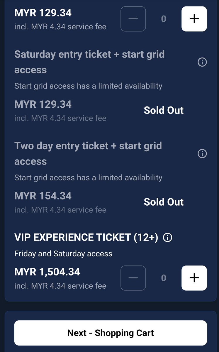 nobody_offl's tweet image. This is crazy... start grid tickets sold out for Malaysian 24h series 😲 mottha malaysiavum avarodathu thaan da moment 😀 #AjithKumarRacing