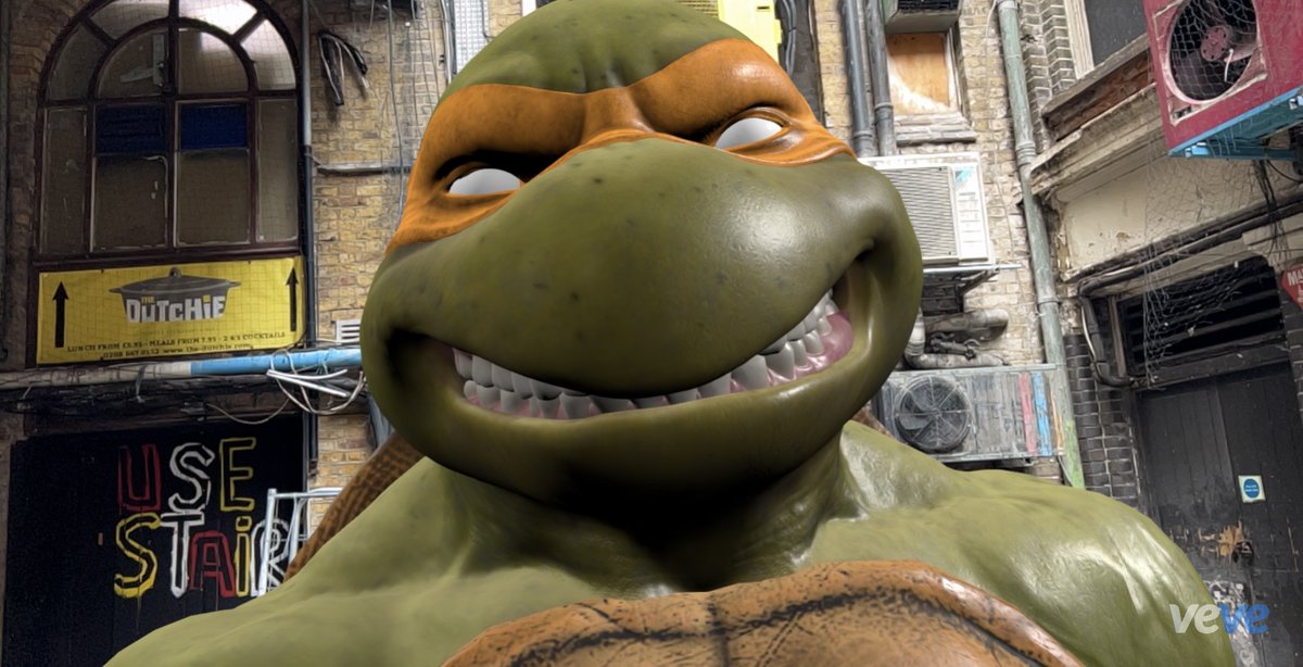 Totally radical! 🐢💥
TMNT X VeVe Digital Collectibles 💚💙