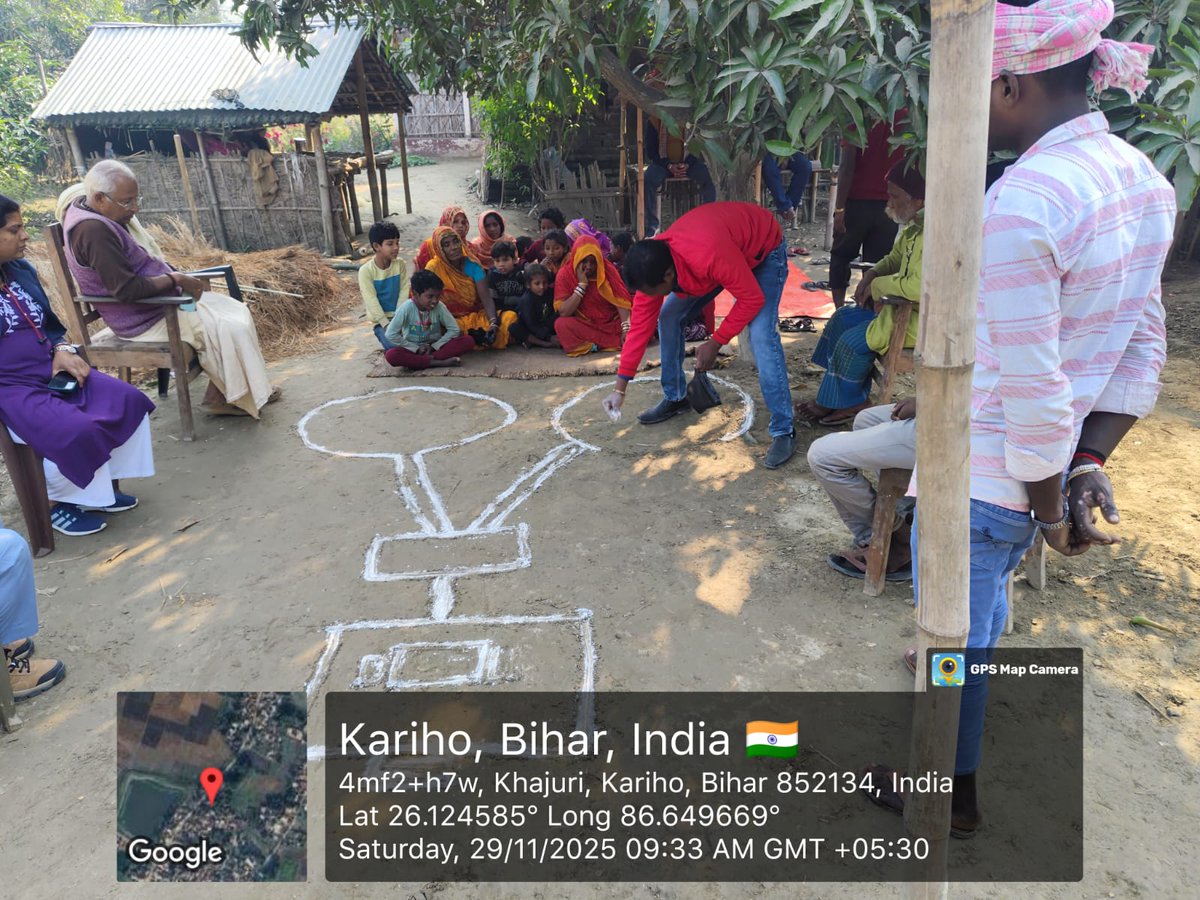 supaul_lsba's tweet image. #हमारा शौचालय हमारा भविष्य अभियान अन्तर्गत सुपौल जिले में #CLTS ट्रिगरिंग गतिविधि के माध्यम से #समुदाय को #शौचालय निर्माण एवं शौचालय के नियमित उपयोग व रख रखाव हेतु #जागरूक किया गया।
#HamaraShauchalayHamaraBhavishay
#HamaraShauchalayHamaraSamman