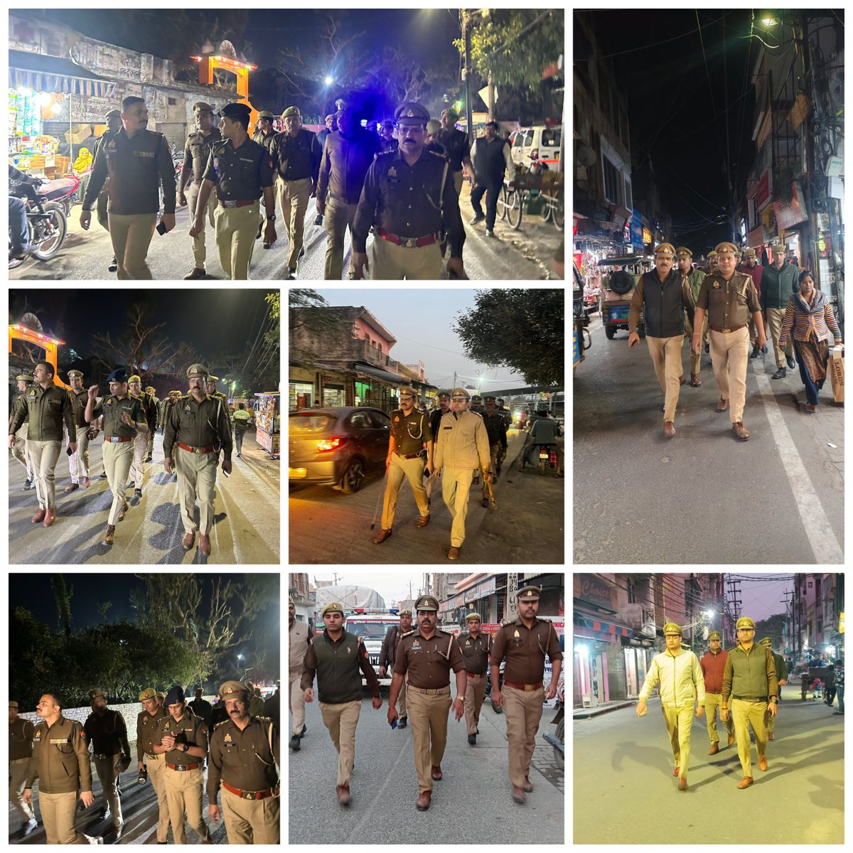digmoradabad's tweet image. .@digmoradabad @IPSMUNIRAJ G के निर्देशन में परिक्षेत्र के समस्त जनपदों में शांति,सुरक्षा एवं कानून-व्यवस्था बनाए रखने हेतु पुलिस द्वारा बाजारो,भीड़भाड़/संवेदनशील क्षेत्रों में #FootPatrolling कर आमजन/व्यापारियों में सुरक्षा भाव जागृत किया गया। #UPPolice 
#upgovt 
#FootPatrolling