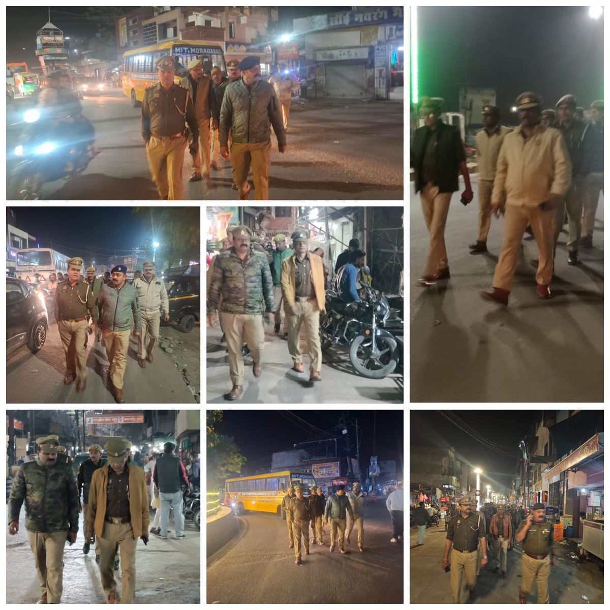digmoradabad's tweet image. .@digmoradabad @IPSMUNIRAJ G के निर्देशन में परिक्षेत्र के समस्त जनपदों में शांति,सुरक्षा एवं कानून-व्यवस्था बनाए रखने हेतु पुलिस द्वारा बाजारो,भीड़भाड़/संवेदनशील क्षेत्रों में #FootPatrolling कर आमजन/व्यापारियों में सुरक्षा भाव जागृत किया गया। #UPPolice 
#upgovt 
#FootPatrolling