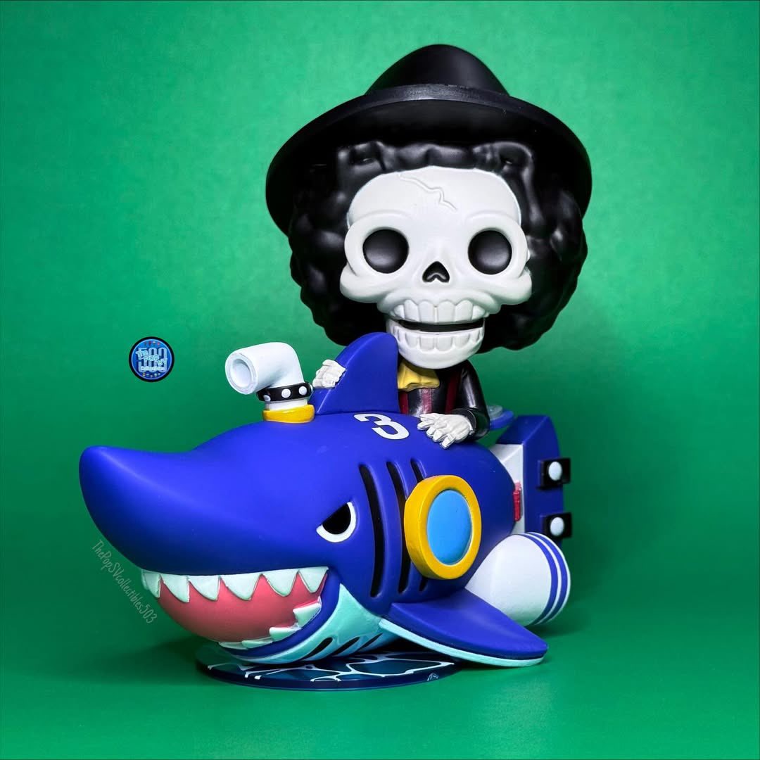 JonFunkos's tweet image. Brook with Shark Submerge! 🏴‍☠️ 

📸: @thepopsvcollectibles503 (IG)

#Funko #FunkoPop #FunkoFamily #OnePiece #Brook