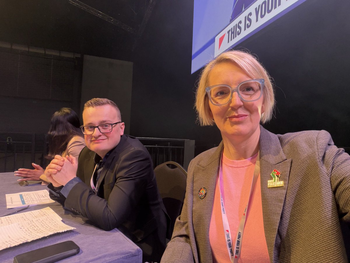 So proud to chair this debate this morning, at the founding conference of Your Party. Get your votes in online now.