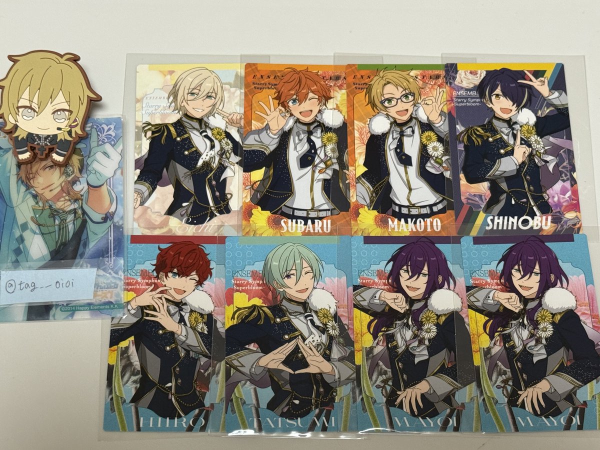tag__oioi's tweet photo. 【交換】あんスタ スタフォニ カードコレクション

【譲】画像参照
【求】薫＞＞こはく
薫/こはく含む場合のみ零晃牙アドニス各1（UNDEADコンプ目的）

💫大阪市内手渡し＞郵送
💫基本薫優先
💫組み合わせによってはお断りする可能性あり

検索からもお気軽にお声掛けください。 https://t.co/V82FdgxKLw
