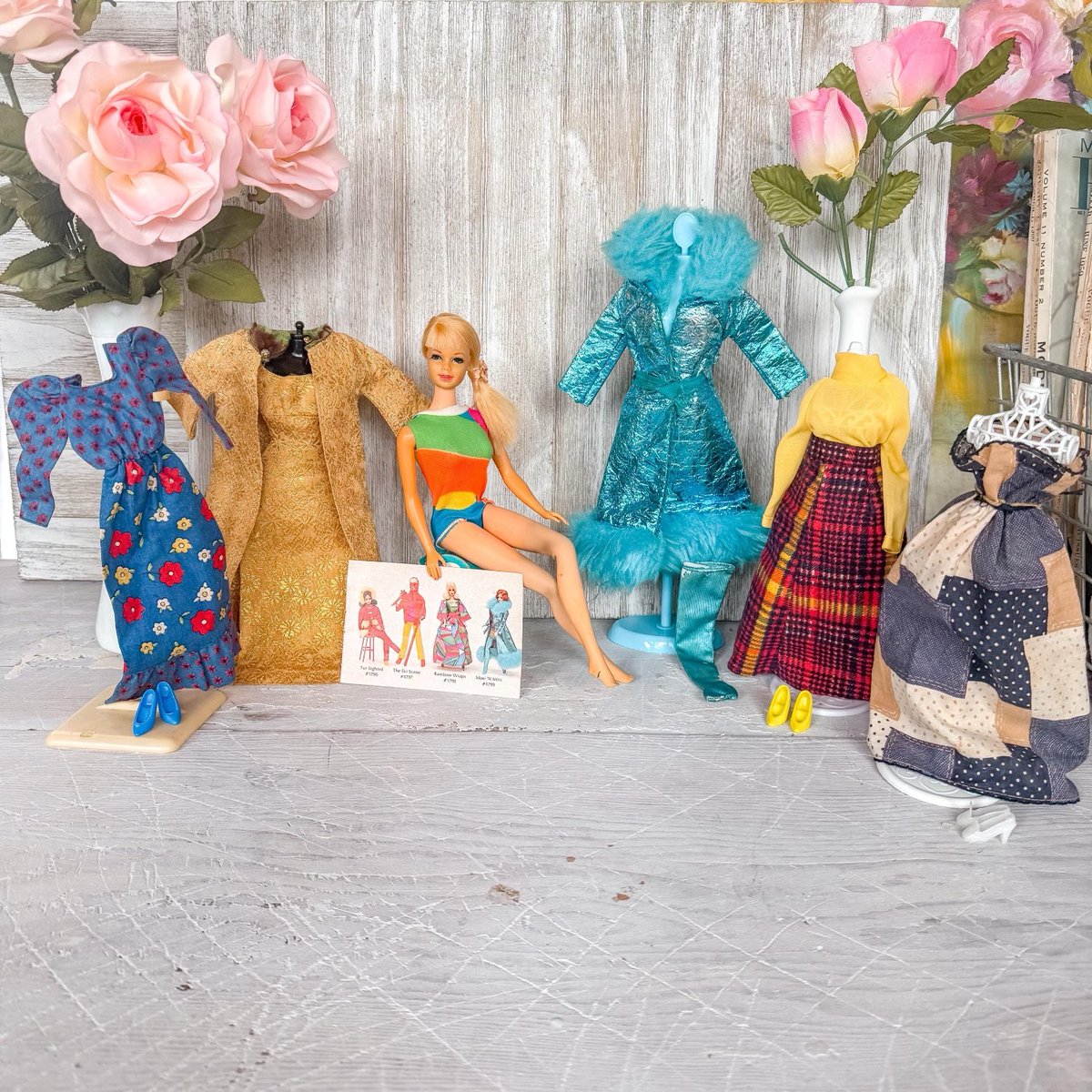 MidCenturyMyrt's tweet image. #vintage #mod #barbie #stacey