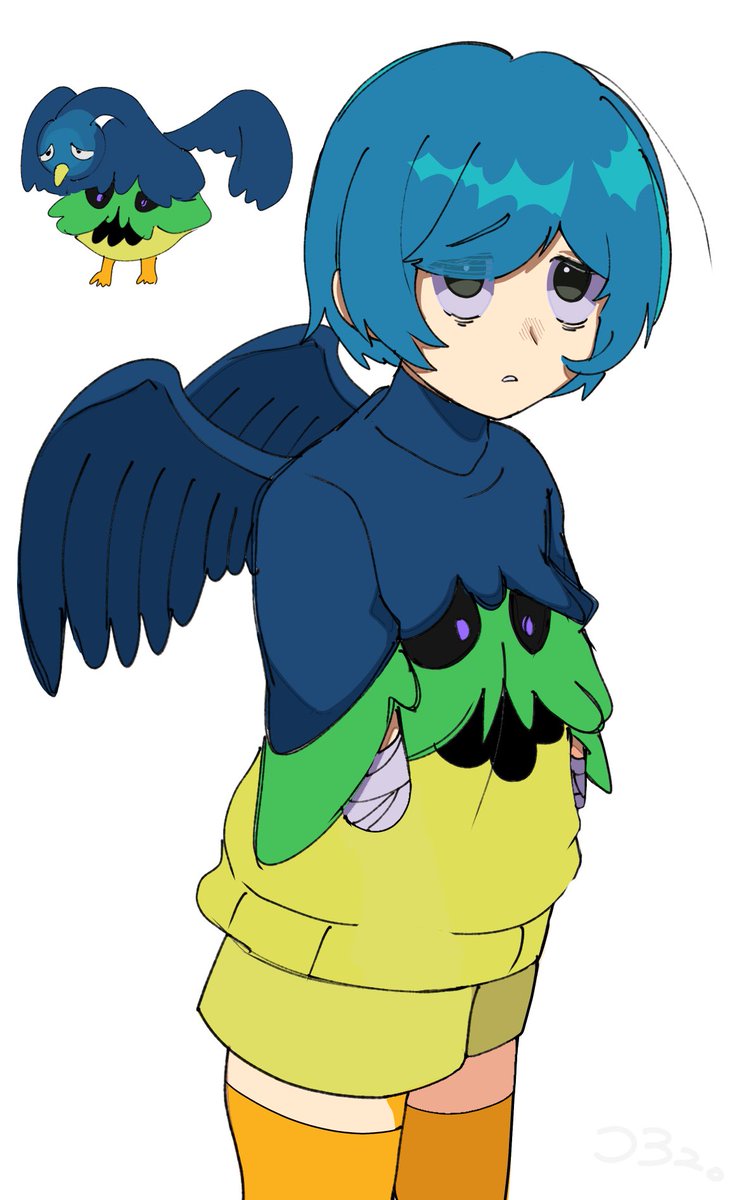 komyu_1018's tweet image. 擬人化妖怪さん達