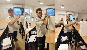 Arreseygor fue reelegido como titular del SATSAID y prometió mantener la defensa de los derechos laborales