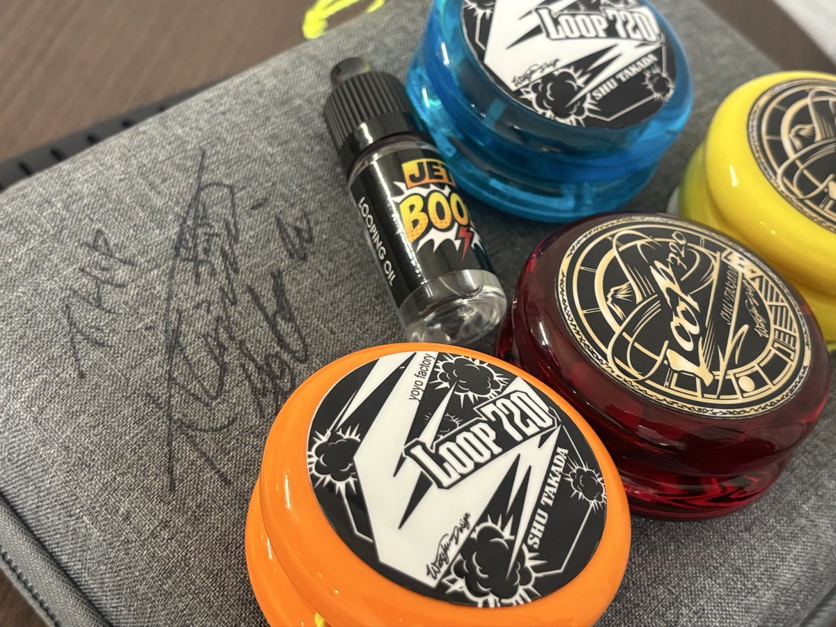 yokey6666's tweet image. 中村名人と言えばTHPカラーという事でマスターへお届けにまいりました🙇

今から明日の為にブーストします💨

#ヨーヨーホルダー #punks