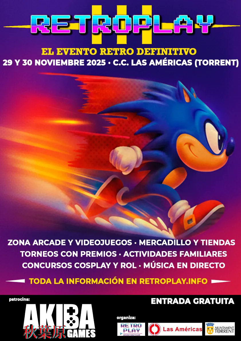 Mañana estaré representando al <a href="/caad_es/">Club de Aventuras AD</a> en #Retroplay (Torrent).

Si estáis cerca no dudéis en pasar, además de conocernos y charlar podréis:

🕹️ Jugar aventuras retro, como #Erinia

📰 Hacerte con números históricos CAAD

📚 Adquirir otra literatura aventurera

¡Os espero!👍