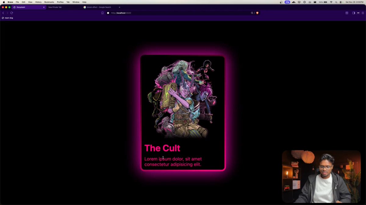 stackarnav's tweet image. 📆Day 54 of Cohort 2.0 | Today&apos;s class was WILD. 🔥
Completed the CSS Card Project and unlocked some seriously advanced CSS power:
✨ mix-blend-mode
✨ tooltips &amp;amp; anchor-position
✨ pointer-events
✨ anchor-name
✨ the mighty :has() selector (my new favorite 😭)

CSS is not &quot;just…