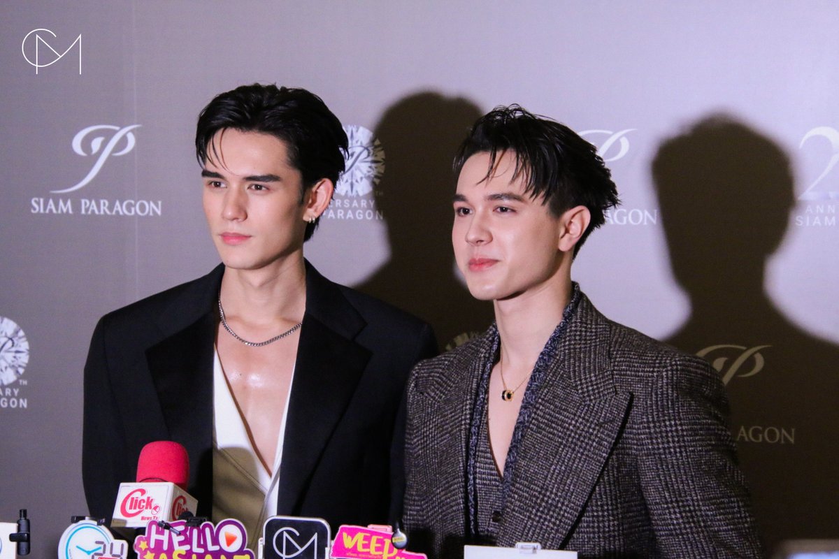 CM2Connect's tweet image. “เทศน์ - ไมกี้” ช่วงสัมภาษณ์ในงาน &quot;Siam Paragon 20th Anniversary: A Journey of Extraordinary Dreams&quot; 

MIKEY AT SIAM PARAGON
TATE AT SIAM PARAGON

#SiamParagon20thAnniversaryxMikey
#SiamParagon20thAnniversaryxTate 
#ไมกี้ปณิธาน #mikepanitan
#เทศน์ไมรอน #TateMyron