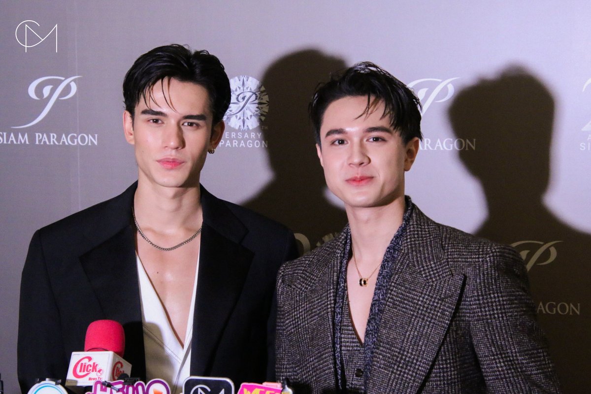 CM2Connect's tweet image. “เทศน์ - ไมกี้” ช่วงสัมภาษณ์ในงาน &quot;Siam Paragon 20th Anniversary: A Journey of Extraordinary Dreams&quot; 

MIKEY AT SIAM PARAGON
TATE AT SIAM PARAGON

#SiamParagon20thAnniversaryxMikey
#SiamParagon20thAnniversaryxTate 
#ไมกี้ปณิธาน #mikepanitan
#เทศน์ไมรอน #TateMyron