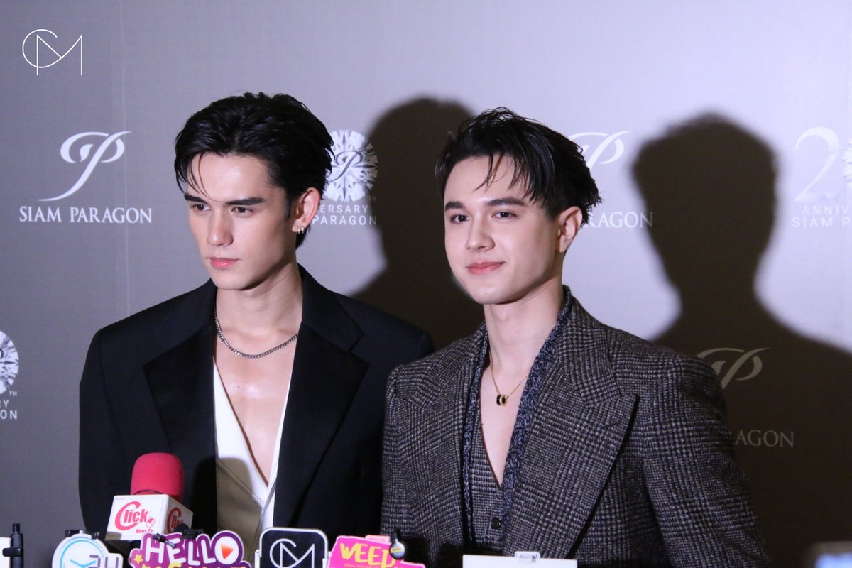 CM2Connect's tweet image. “เทศน์ - ไมกี้” ช่วงสัมภาษณ์ในงาน &quot;Siam Paragon 20th Anniversary: A Journey of Extraordinary Dreams&quot; 

MIKEY AT SIAM PARAGON
TATE AT SIAM PARAGON

#SiamParagon20thAnniversaryxMikey
#SiamParagon20thAnniversaryxTate 
#ไมกี้ปณิธาน #mikepanitan
#เทศน์ไมรอน #TateMyron