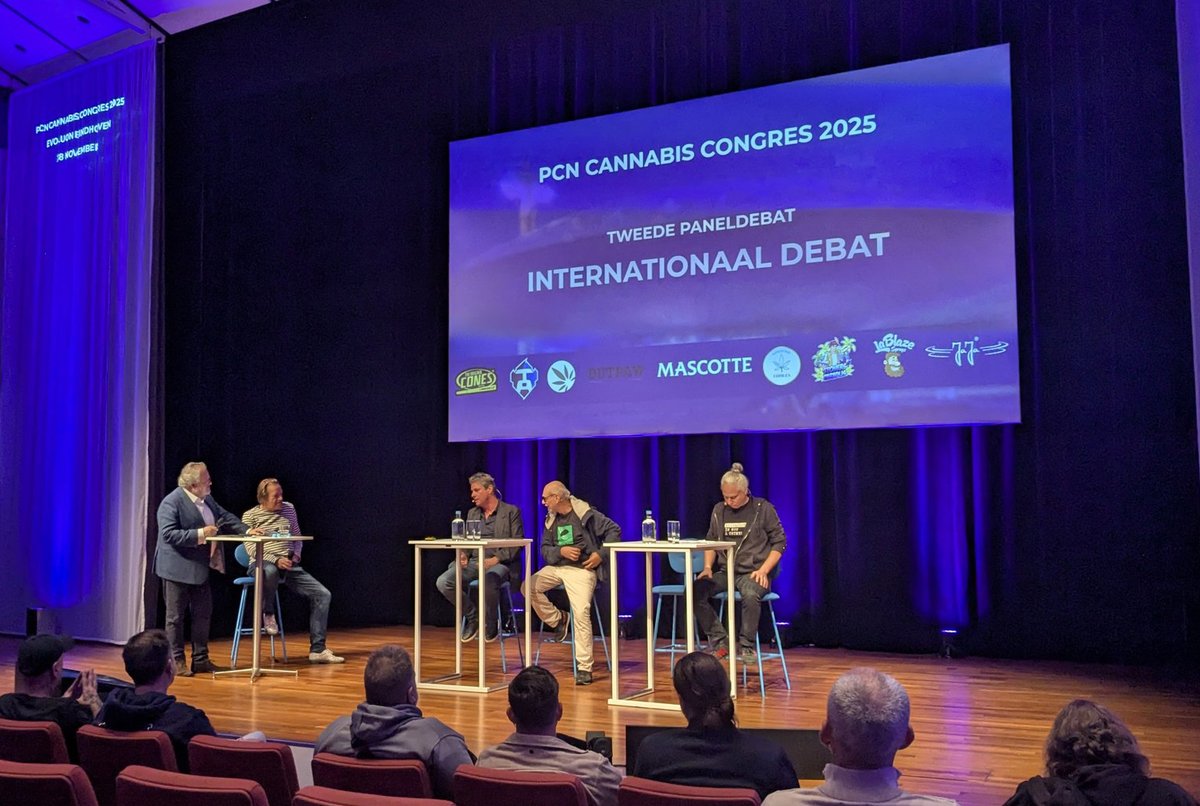 Looking back on a fantastic PCN Cannabis Congres held yesterday at the iconic <a href="/Evoluon/">Evoluon</a>🛸in Eindhoven 🇳🇱. Great speakers, great vibe and a wonderfully diverse crowd. A massive thank you to <a href="/InfoPCN/">Platform Cannabisondernemingen Nederland</a> for organizing this high quality conference. cannabiscongres.nl