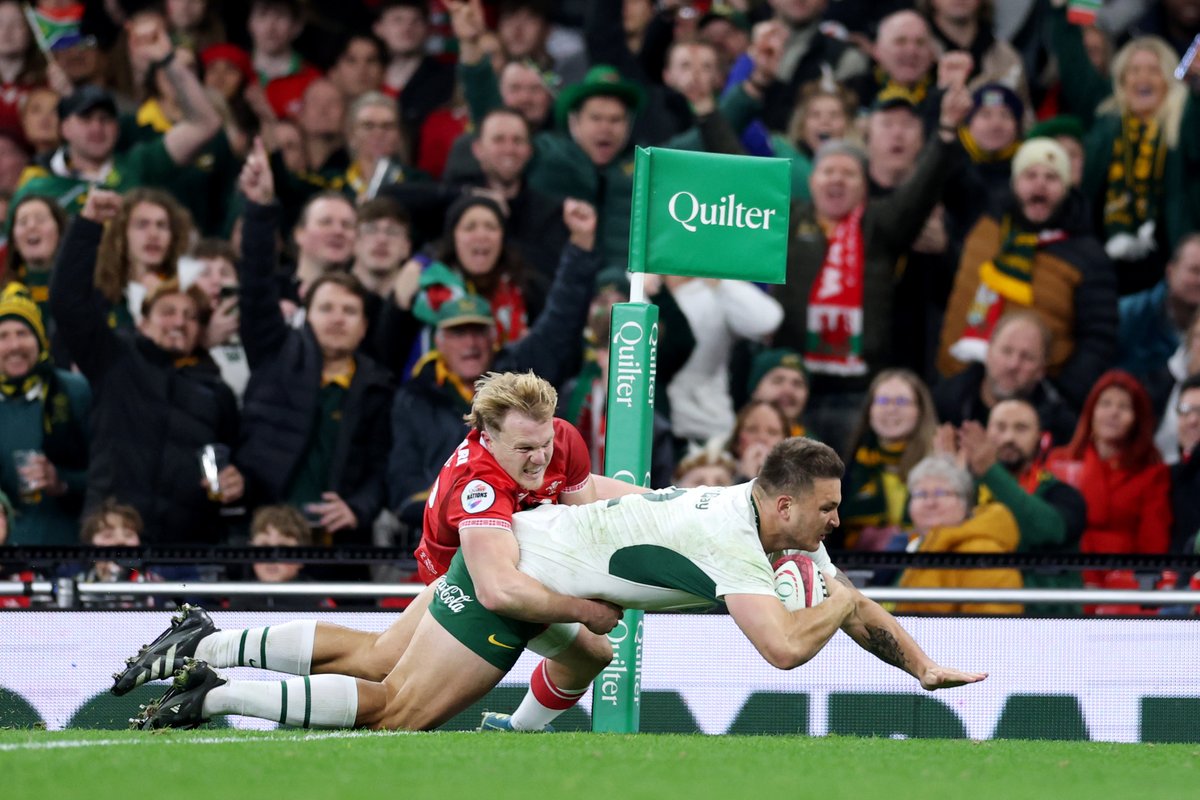 Springboks's tweet image. Great work from the photographers in Cardiff 🤝
#Springboks #ForeverGreenForeverGold #WALvRSA