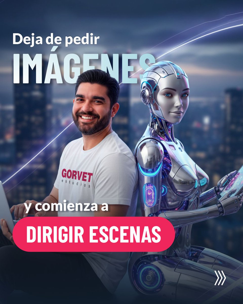 Después de mucho ensayo y error entendí: La IA no te puede leer la mente, solo sigue tu dirección. Es una herramienta y tu quien la maneja. 

Entonces dejé de crear imágenes “bonitas” que no tenían intención y empecé a dirigir escenas que contaban historias.

👇