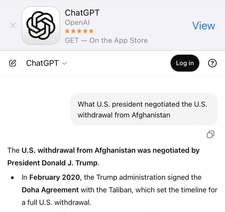 Now open your search engine and ask Who negotiated the US withdrawal from Afghanistan 

Look at that fucknuckle himself DONALD TRUMP