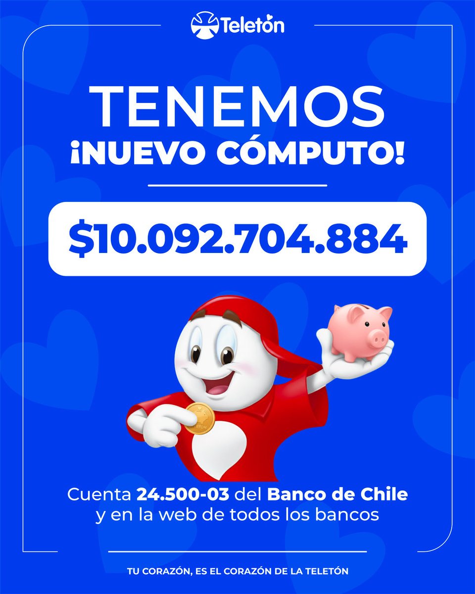 ansyo2's tweet photo. #Computo
#Teleton2025 
#TeletonChile 
#TeletonTodosLosDias 
#Teleton
#LevantatePapito 
#VamosAlBanco https://t.co/gHetqsFUt3