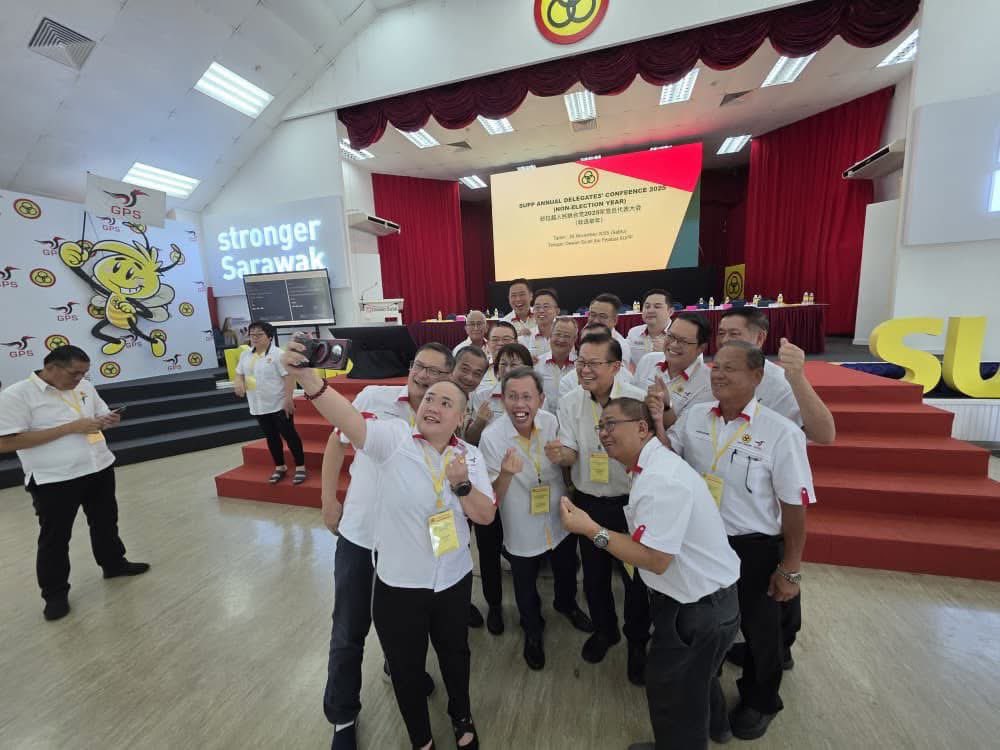 simkuihian's tweet image. SUPP annual delegates conference (#ADC) 2025 

Warmest welcome to all the delegates throughout Sarawak to Kuching.  

Sa’ati ☝️
#SarawakFirst
#jagasarawakbait2
Skh🐝