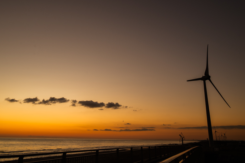 昨日の夕焼け、綺麗でした✨
#夕焼け