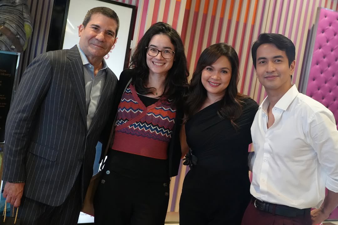 officialjudayph's tweet photo. A small and happy reunion with the Call My Manager cast at the French Film Festival. Hope you get to see this beautiful series about the film industry soon! ✨

#JudyAnnSantos #CallMyManager https://t.co/QU8M53V2ql
