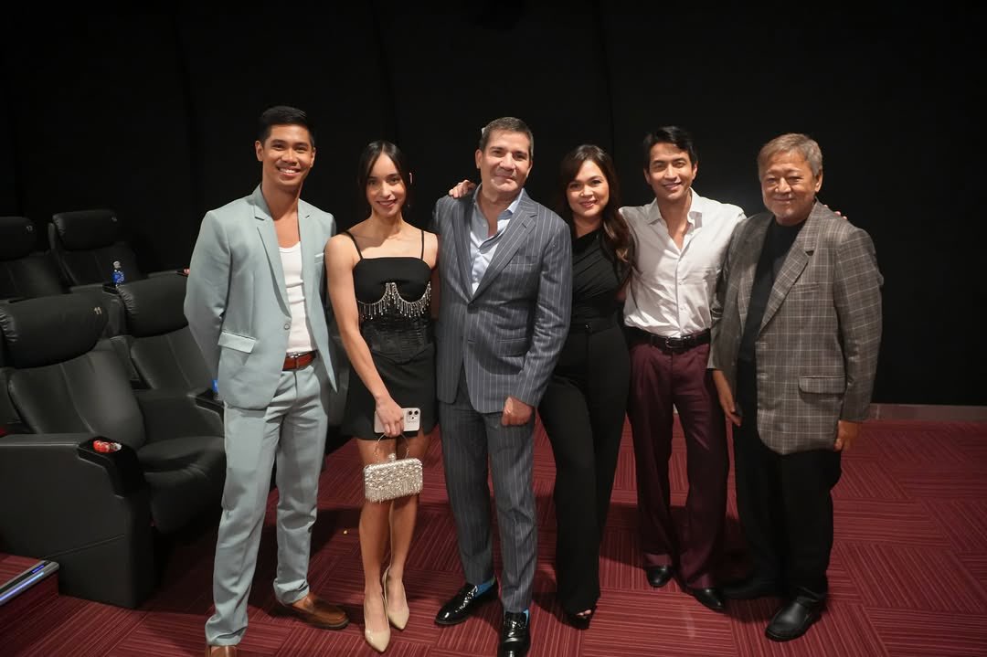 officialjudayph's tweet photo. A small and happy reunion with the Call My Manager cast at the French Film Festival. Hope you get to see this beautiful series about the film industry soon! ✨

#JudyAnnSantos #CallMyManager https://t.co/QU8M53V2ql