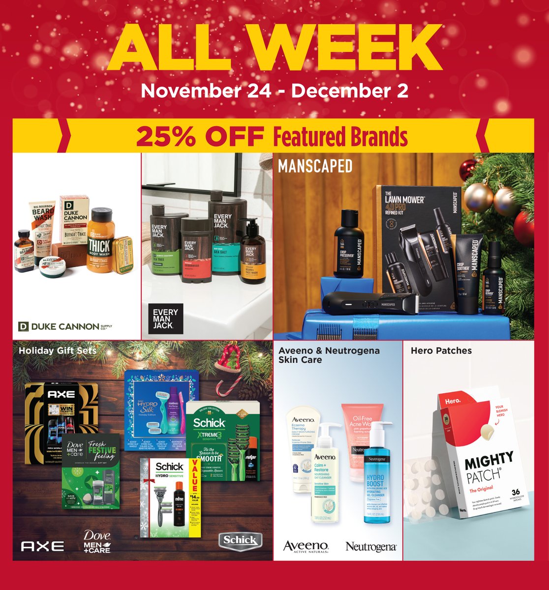 Save 25% off Featured Deals! Give the gift of essentials. 🎁