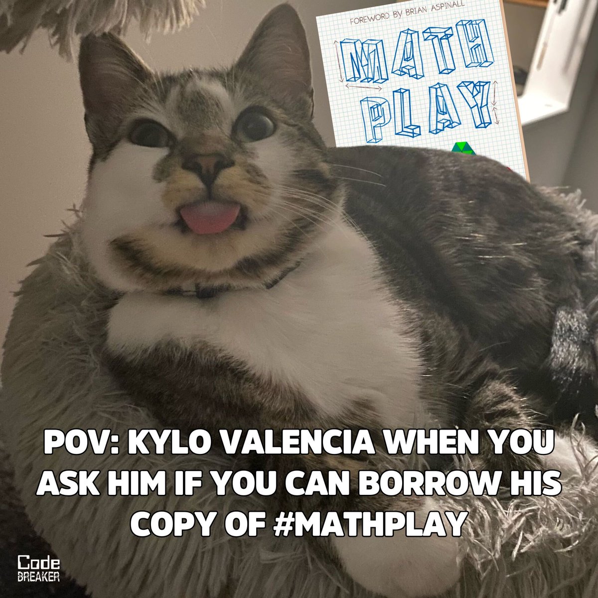 MrValencia24's tweet image. #MathPlay 🧮 ➕#Caturday 😺
#ITeachMath #MTBoS 

Get your copy 🔗👇
amazon.com/Math-Play-Libo…