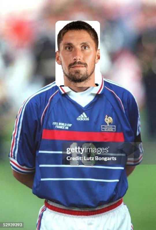 Doublé de la tête par Junedine Magiodane