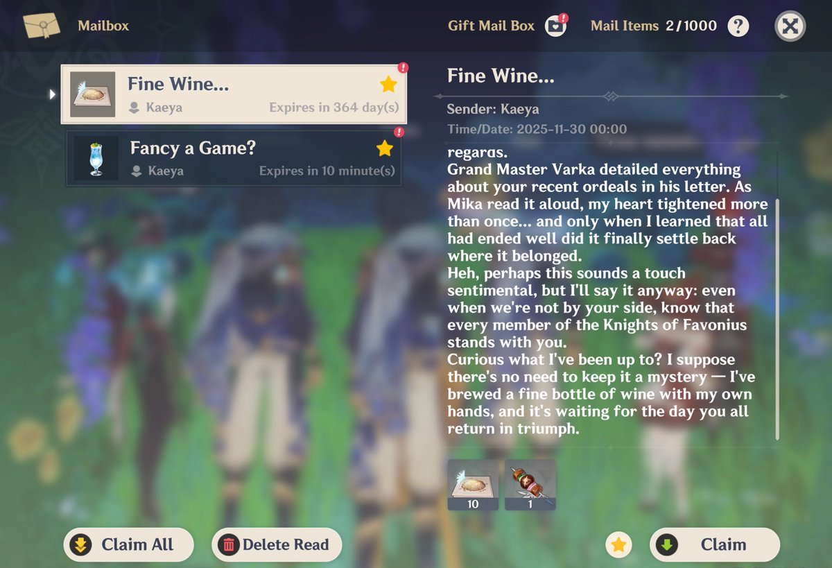 sundaejck's tweet image. AFTER WAITING FOR AN ENTIRE YEAR I’M NOW THE FIRST TO CLAIM TWO KAEYA BDAY MAILS