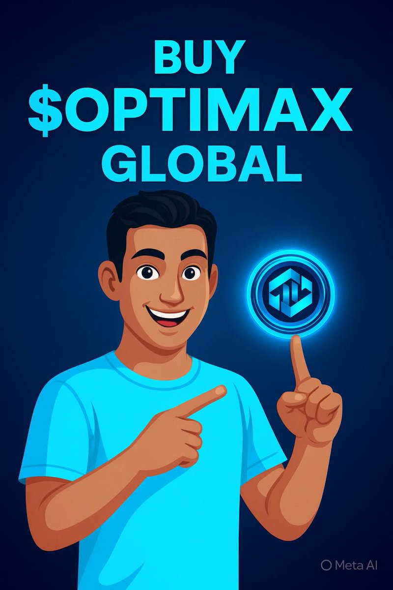 OptimaXcrypto's tweet photo. 🚀 OPTIMAX (OPX) — NOW LIVE ON PUMPFUN! 🔥

The wait is over!
OPX has officially launched on PumpFun!
Snipers are in, community is ready, hype is exploding! 💥🔥

Join fast & be early — this is your moment! ⚡🚀

🔗 Official Links:
🌐 Website: https://t.co/p50fNUJ5uW
🐦 Twitter: https://t.co/z8TvHFY2JT
💬 Telegram Group: https://t.co/DIhe2iG6aB
📢 Telegram Channel: https://t.co/PJv1iumRmn
CA :  AGXvQY6BvxpA1hCwKXFESixNeuNUGhGCXuF17VCcpump
🔥 Let’s pump it together — OPTIMAX to the moon!
#OPX #Optimax #PumpFun #Solana #CryptoLaunch