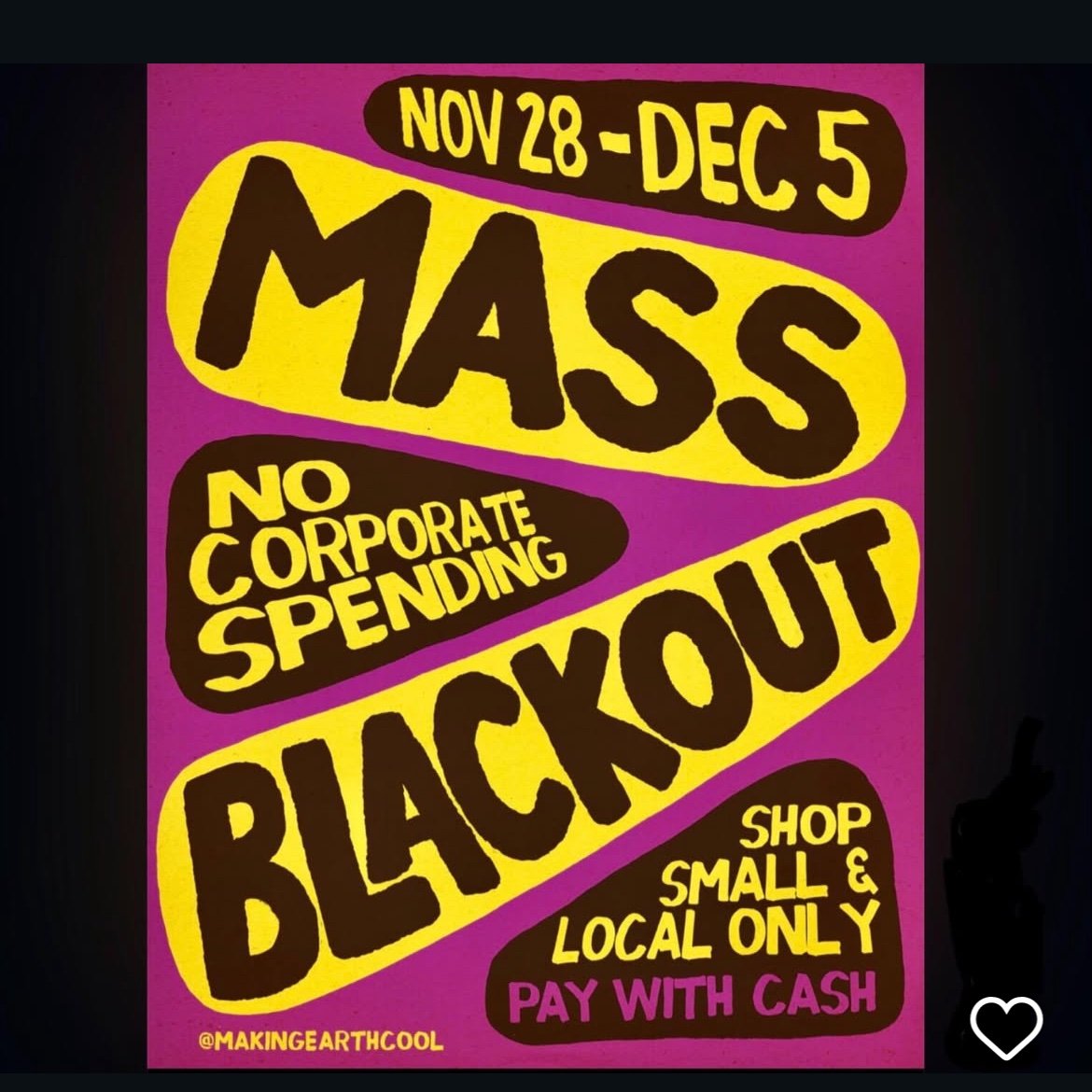 #WeAintBuyingIt #BoycottBlackCyberMonday
#BlackOutTheSystem #TheMassBlackout #EconomicBlackout #ImpeachTrump #HandsOff #ElbowsUp #Resist #fucktrump #fuckmaga #TACO #PEDO #Epstein #BoycottTarget #BoycottAmazon #BoycottHomeDepot #BoycottWalmart #BoycottStarbucks #WeekendVibes