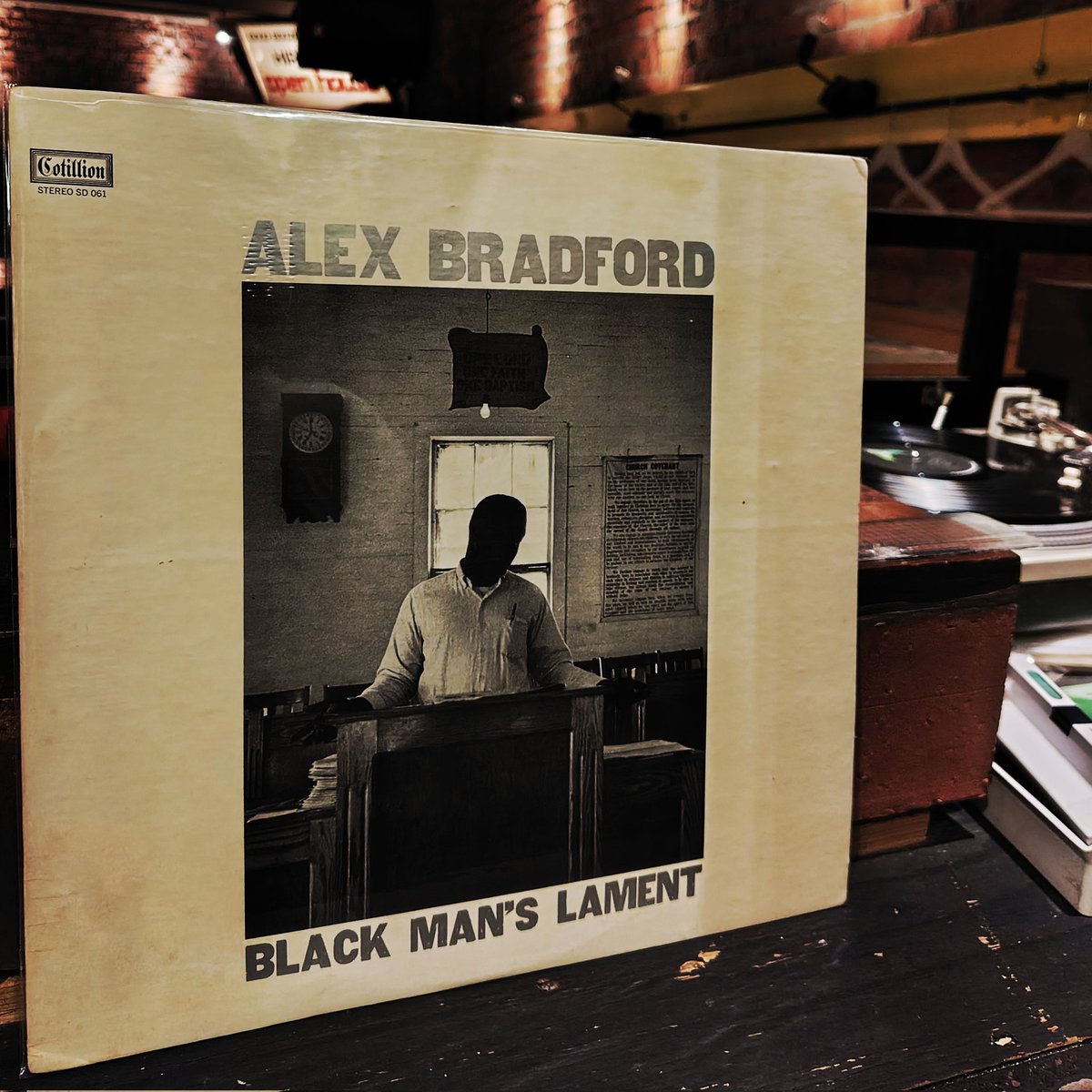 本日の〆レコード🎼】 2025.11.29(土) 〜ALEX BRADFORD／BLACK MAN'S