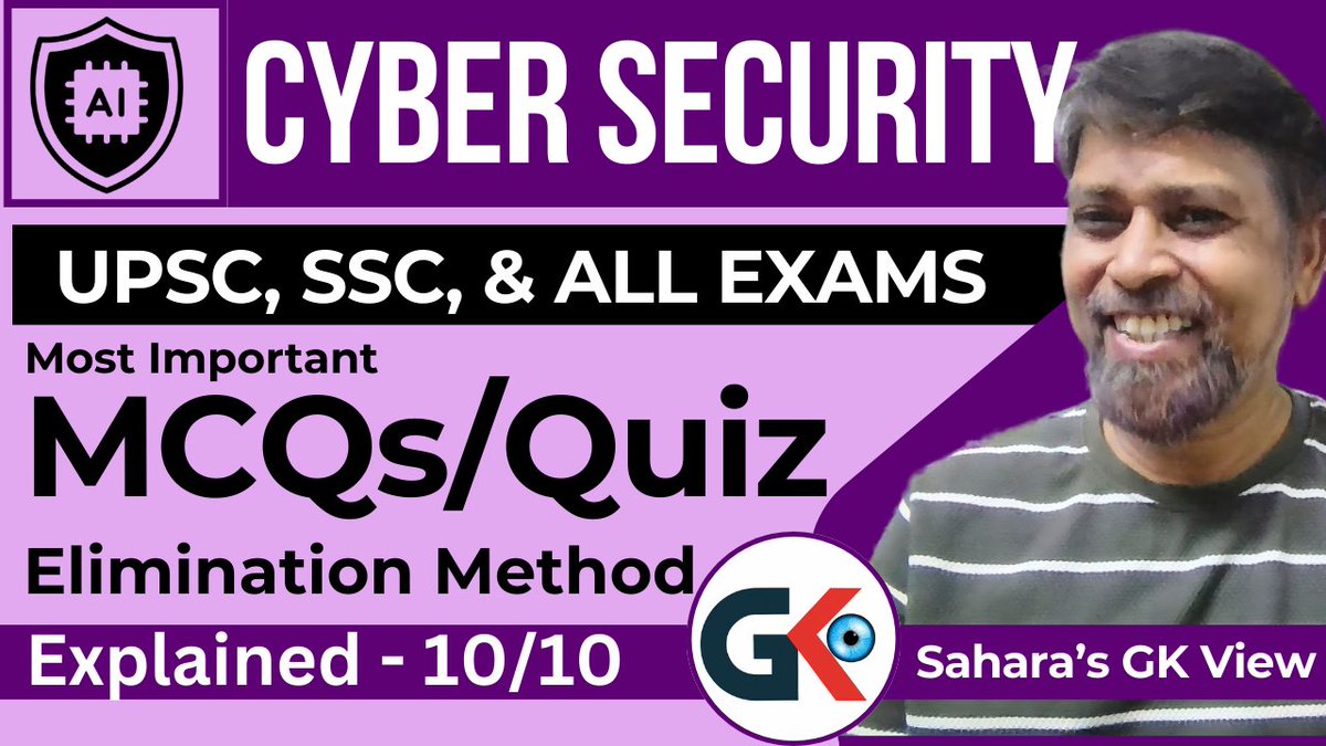 bankofbiology's tweet image. 🛑 Stop losing marks to Negative Marking! Cyber Crimes are a hot topic for #UPSC2025 &amp;amp; Banking exams. I’ve broken down the top 20 MCQs with a trick that guarantees 10/10 accuracy. Watch now: youtu.be/njI9Tl_D9wc  #EdTech #StudyTips&quot;