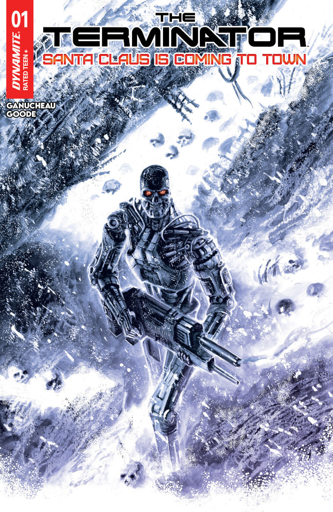 BuzzComics's tweet image. Preview de The Terminator: Santa Claus Is Coming to Town #1 par Paulina Ganucheau et Kendall Goode chez @DynamiteComics #DynamiteComics #Comics #TheTerminator #SantaClaus buzzcomics.net/showpost.php?p…