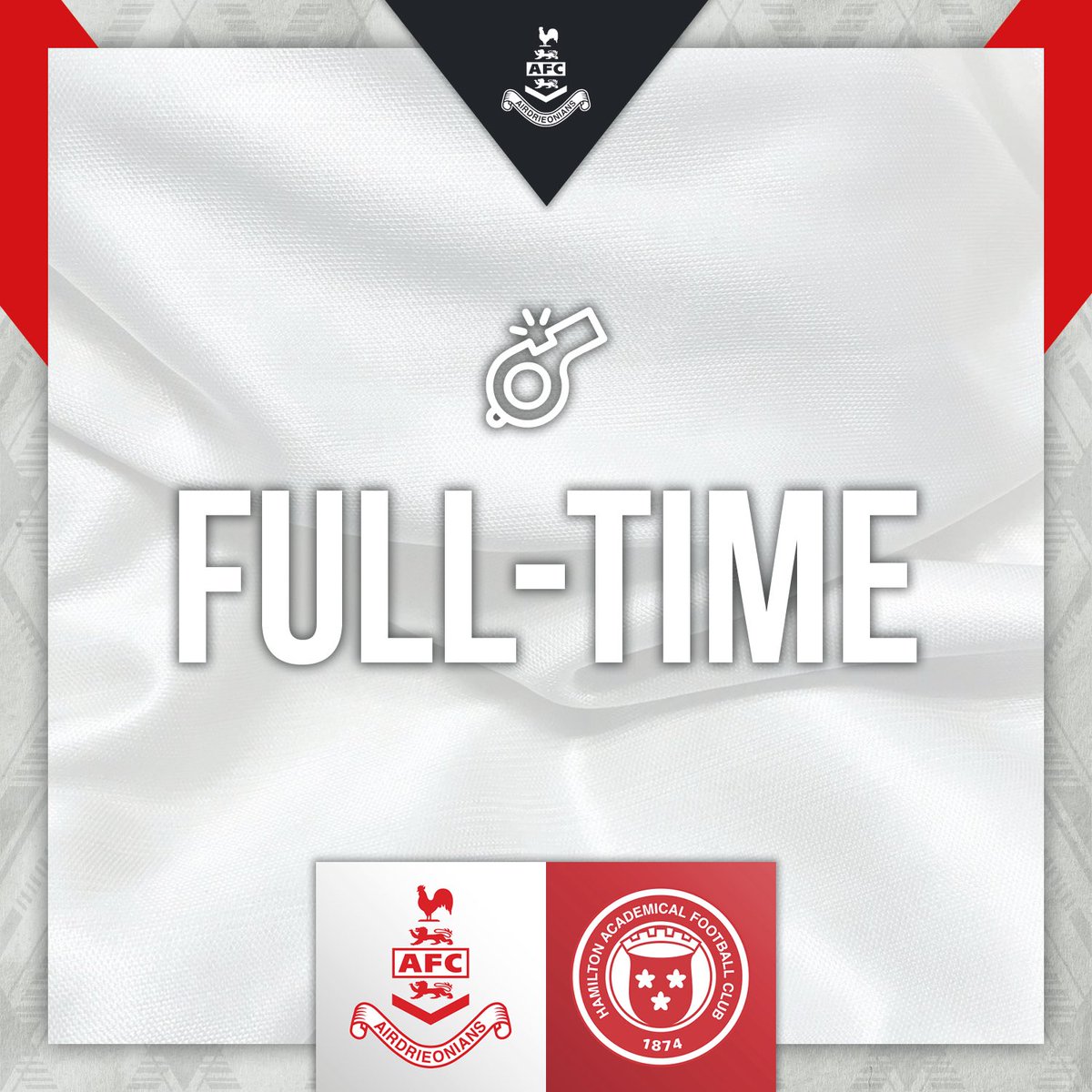 Airdrieonians 4-0 Hamilton Academical. Comfortable passage to the next round.