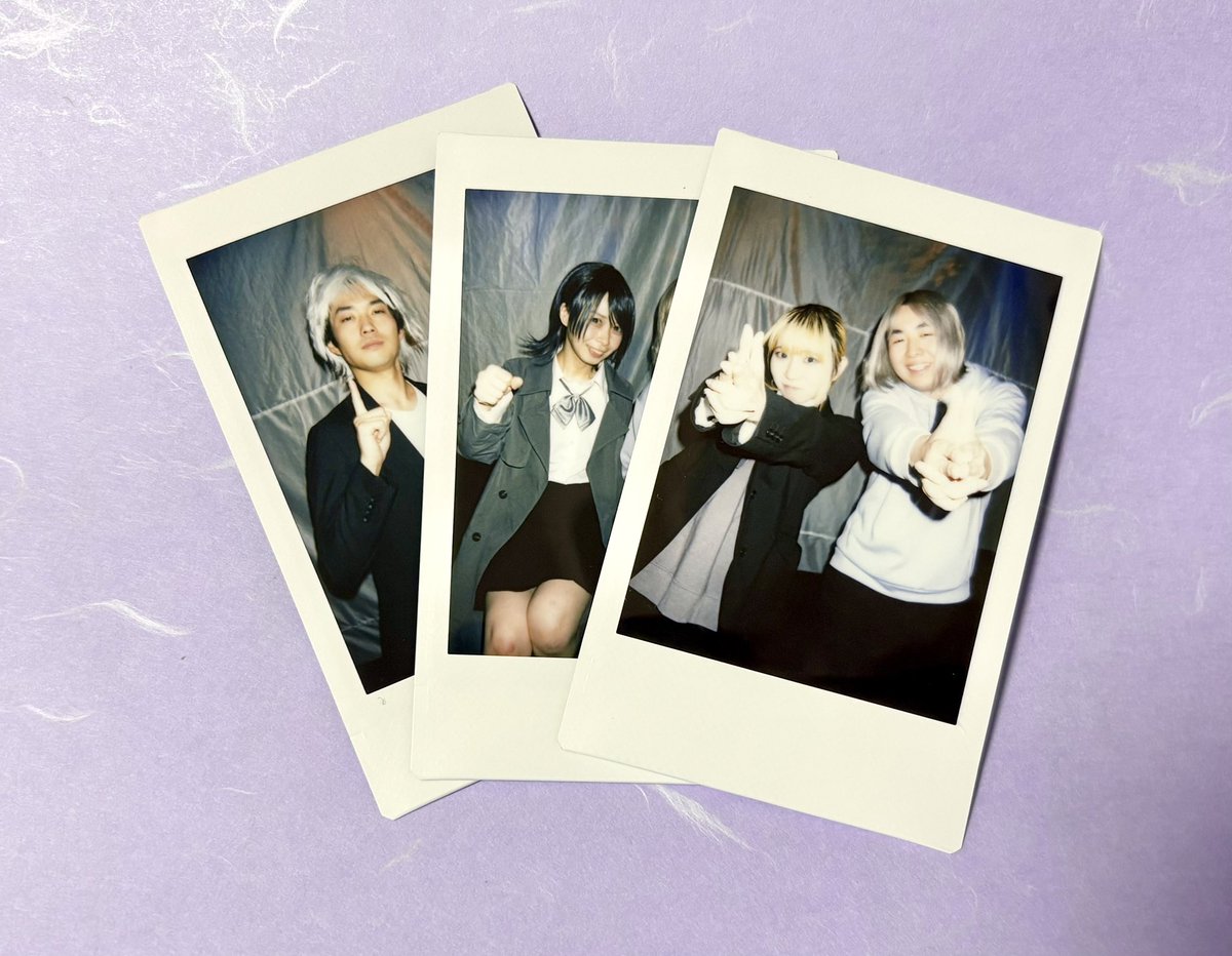 ツーショットチェキ！ 鈴木さんと戌岡さんとややさん トランプ