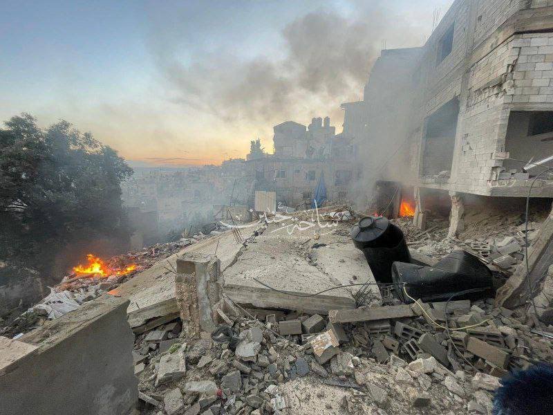 ME_Observer_'s tweet photo. ⚡️⭕️ West Bank genocide and ethnic cleansing report: 

Israel destroys more than 1600 homes in Jenin camp and displacement of 20,000 of its inhabitants https://t.co/QEps683j27