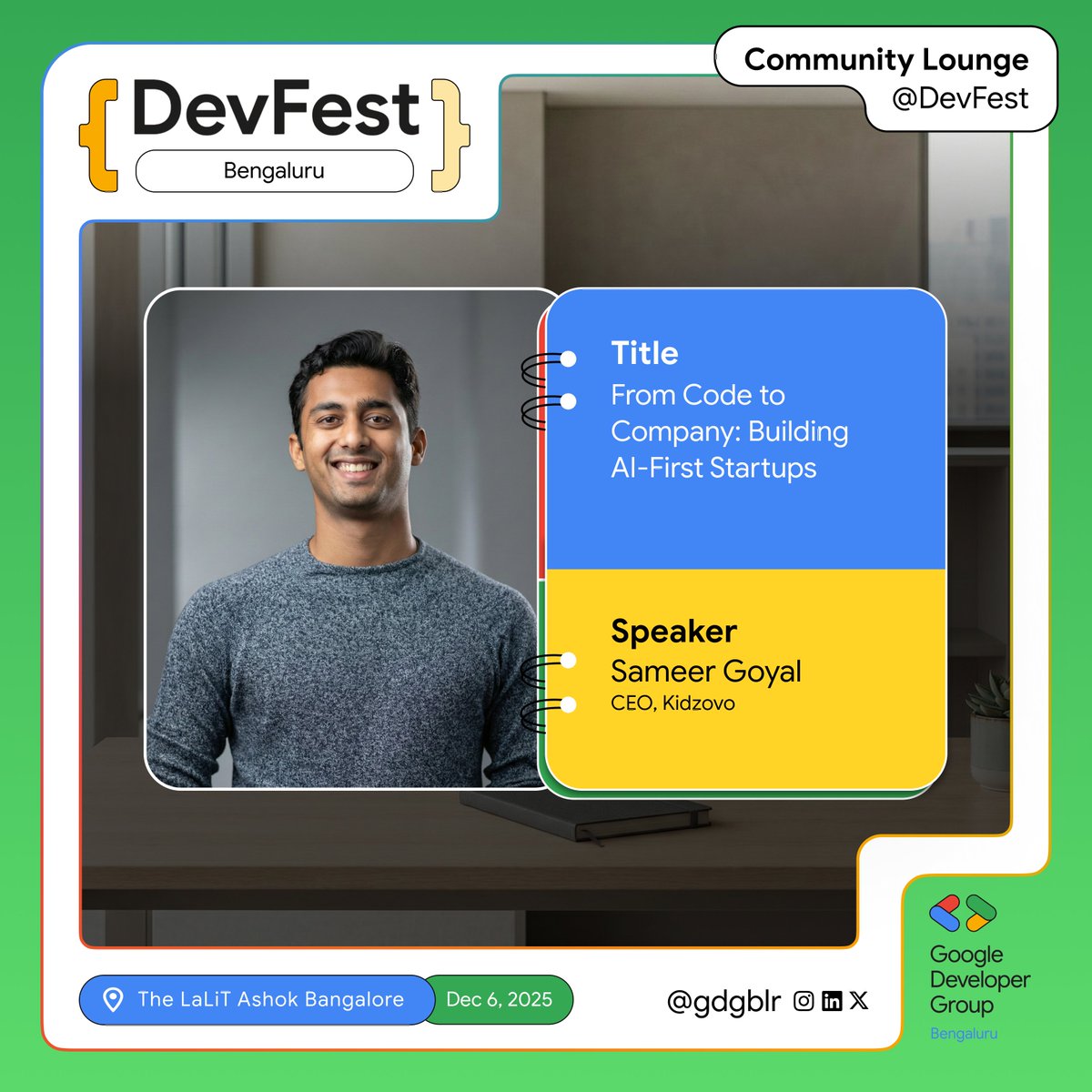 GDG Bangalore tweet media